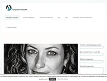 Tablet Screenshot of abogadosalbacete.net
